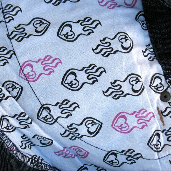 Torrid Pink Label Tapered Dark Stretch Tag Sz 24 - Picture 6 of 6